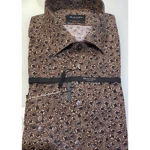 NEW SAND men's state n 2 shirt in brown